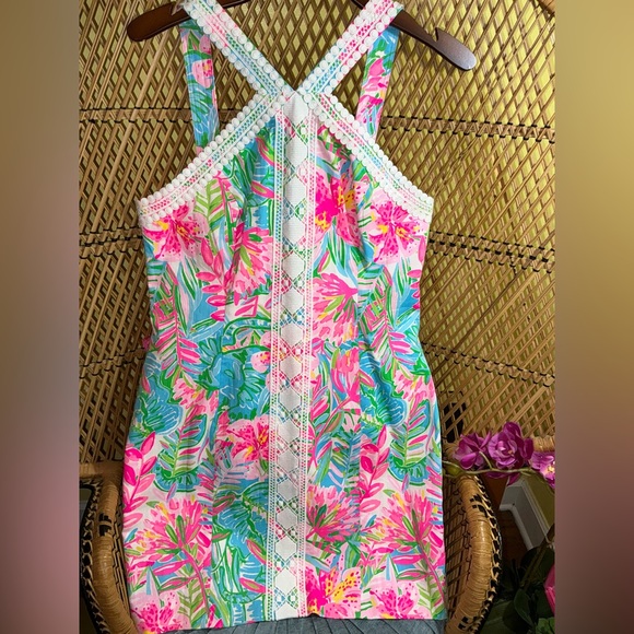 Lilly Pulitzer NWT Vena Dress Lilly of the Jungle Size 10 - Picture 5 of 12